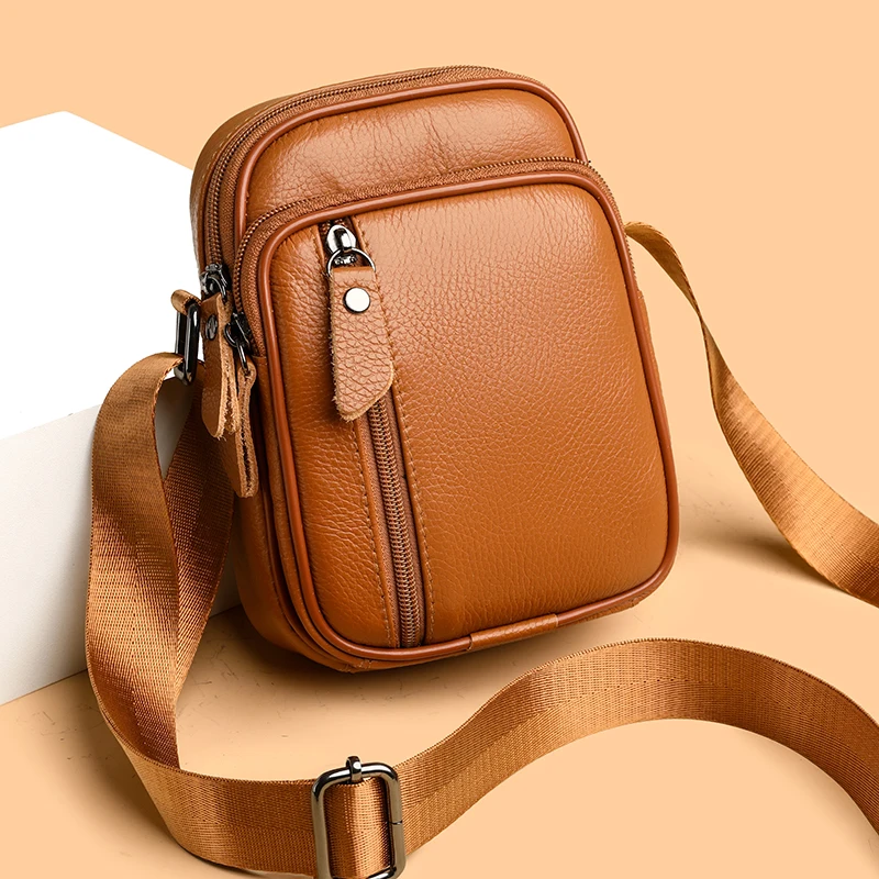 sacs à main décontractés en cuir véritable pour hommes, sacs à bandoulière pour hommes initiés, petits sacs à main, mode de haute qualité, 2024