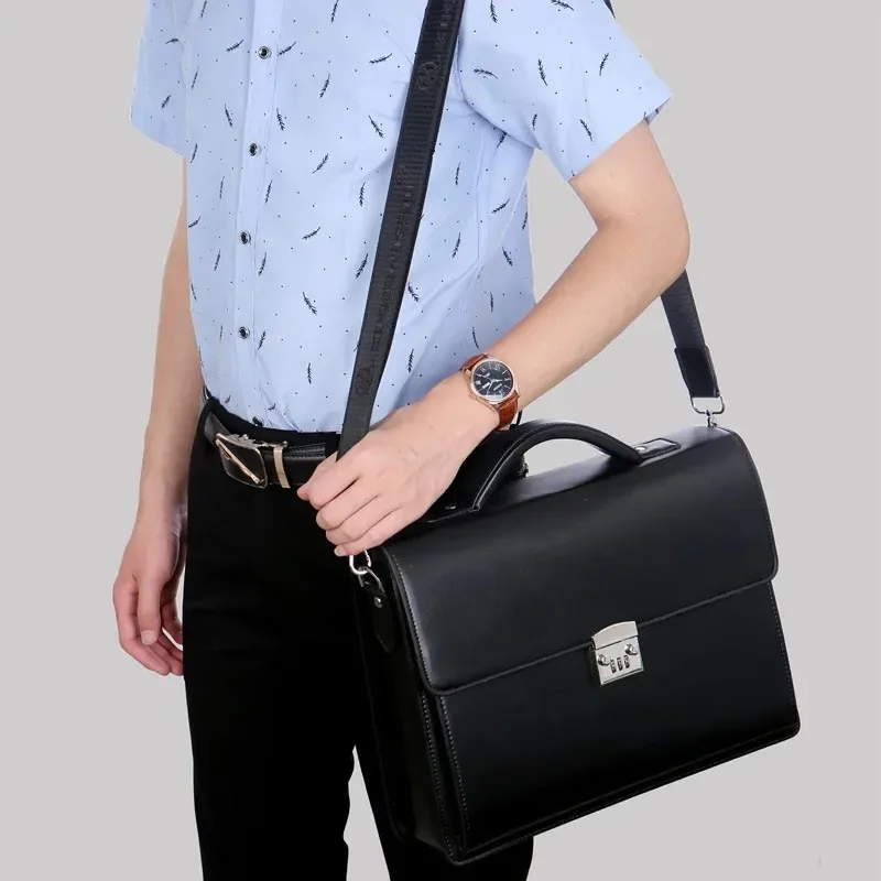 nouveau sac en cuir pour hommes sac de luxe marque femmes sacs mallette exécutive homme valise ordinateur portable hommes sac à main affaires fourre tout сумка