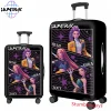 Housse de bagage Demon Hunters Anime Kpop, convient aux valises de 18 à 32 pouces, protection de voyage souple
