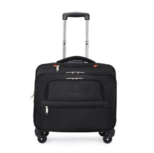 valise à roulettes oxford business trave pour hommes, taille de cabine, sacs à roulettes pour ordinateur portable, bagage à main, 18 pouces