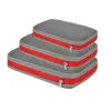 cubes d'emballage de compression pour vêtements, sac de rangement de voyage, valise, ensemble d'évaluation de bagages, sous vêtements, chaussures, outils d'organisation à domicile