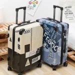 Sac de voyage pour bagages, valise à bagages de 20/24 pouces, valise à serrure à combinaison