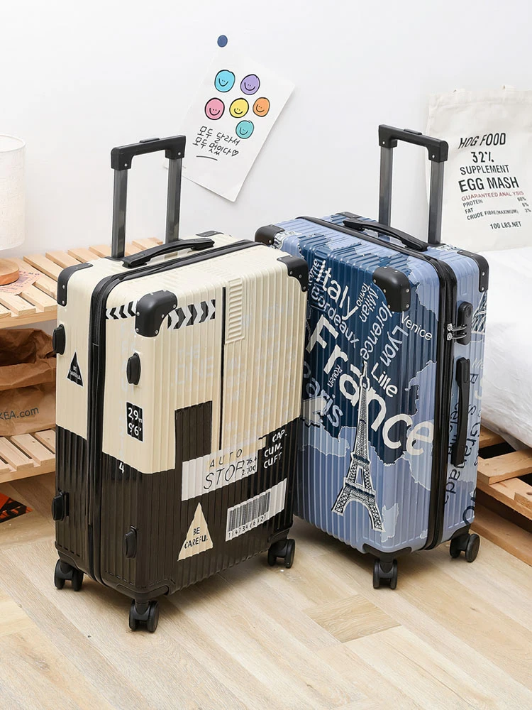 Sac de voyage pour bagages, valise à bagages de 20/24 pouces, valise à serrure à combinaison Sac de voyage pour bagages, valise à bagages de 20/24 pouces, valise à serrure à combinaison