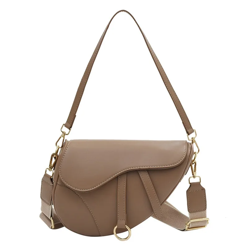 Sac à bandoulière de selle Vintage Chic pour femmes, sac à main tendance sous les bras, accessoire de mode polyvalent de luxe 2025 Sac à bandoulière de selle Vintage Chic pour femmes, sac à main tendance sous les bras, accessoire de mode polyvalent de luxe 2025