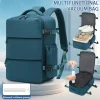 Sac à dos à bagages compressé sous vide, sac à dos à main certifié pour avion, sac à dos multifonctionnel de grande capacité Sac à dos à bagages compressé sous vide, sac à dos à main certifié pour avion, sac à dos multifonctionnel de grande capacité