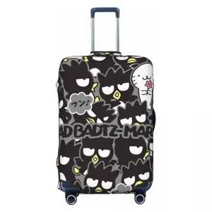 Bad Badtz Maru – housse de valise de dessin animé, voyage de croisière, vacances, accessoires de bagages pratiques, protection, cadeau pour la rentrée scolaire