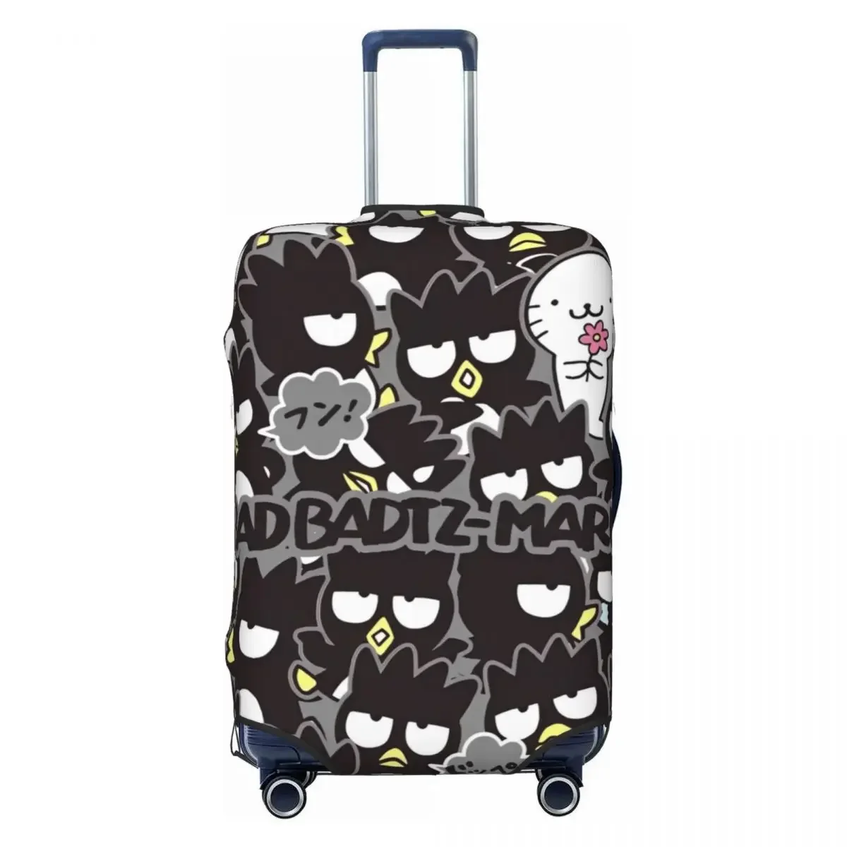 Bad Badtz Maru – housse de valise de dessin animé, voyage de croisière, vacances, accessoires de bagages pratiques, protection, cadeau pour la rentrée scolaire Bad Badtz Maru – housse de valise de dessin animé, voyage de croisière, vacances, accessoires de bagages pratiques, protection, cadeau pour la rentrée scolaire