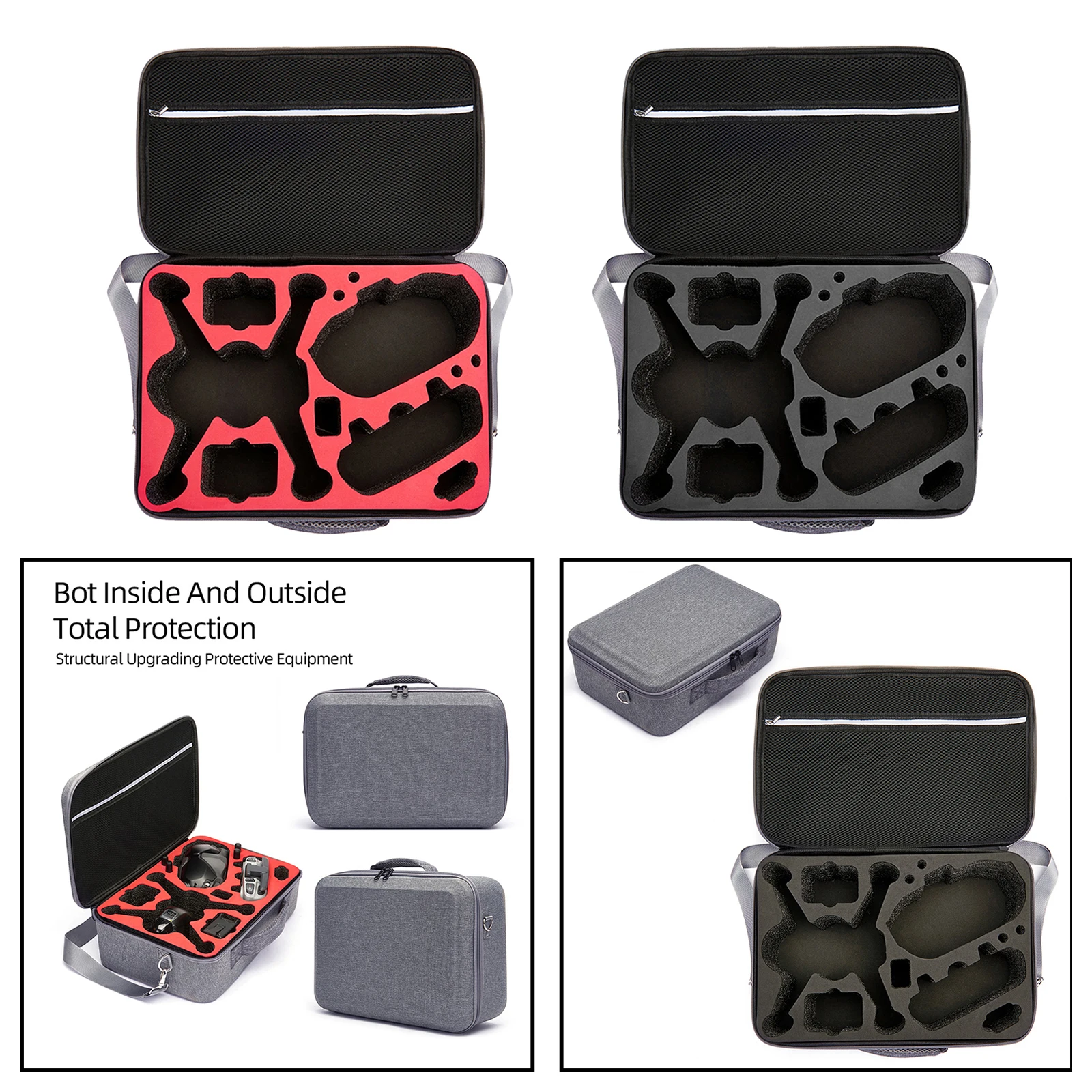 valise de voyage pour importateur dji fpv rc quadrirotor, sac à main, étui de rangement