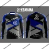 Yamaha – combinaison de cyclisme à manches longues pour hommes et femmes, combinaison de compétition de course de moto, surdimensionnée, respirante, à séchage rapide, nouvelle collection été Yamaha – combinaison de cyclisme à manches longues pour hommes et femmes, combinaison de compétition de course de moto, surdimensionnée, respirante, à séchage rapide, nouvelle collection été