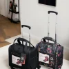 valise à bagages roulante pour conduite aérienne, sous le siège, valise pilote légère de 16 pouces pour hommes et femmes, sacs à roulettes