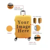 housse de protection élastique pour bagages, imprimé de dessin animé mignon, combinaison à fermeture éclair, sac de 18 à 32 pouces, housse de valise, housse de chariot, accessoires de voyage