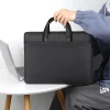 Sac fourre-tout élégant pour ordinateur portable, mallette d&rsquo;affaires de grande capacité, design simple – Parfait pour l&rsquo;école, le bureau et les déplacements quotidiens.