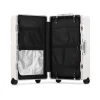 valise de voyage à roulettes avec porte gobelet, cadre en aluminium, grande capacité, 26 ", 28/32"