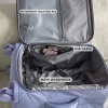 valise à roulettes multifonctionnelle de grande capacité pour femmes, sac à bagages de voyage ultra léger, valises en nylon imperméables, sac à main d'affaires