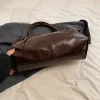 sac à main hobo en cuir pu, sac à bandoulière ample rétro à poignée supérieure, grands sacs de travail pour femmes, travail, shopping, voyage