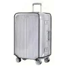 housse de protection pour bagages entièrement transparente, étanche à la poussière, durable, accessoires de voyage, étui en pvc, nouvelle collection