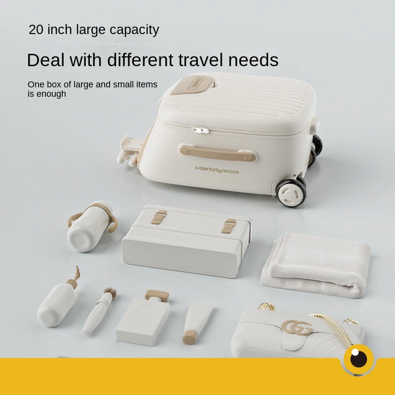 valise de voyage 2 en 1 pour poussette amovible, nouvelle valise pour enfants pouvant s'asseoir, bagage de transport de 20 pouces, 2025