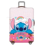 Housse de valise à la mode, haute élasticité, mignon Lilo et Stitch, housse anti-poussière pour valise de 18 à 32 pouces, accessoires essentiels