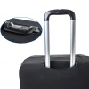 housse de protection pour bagages en tissu extensible, étui anti poussière pour bagages, adapté à la valise de 18 à 32 pouces, organisateur de voyage