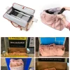 sac à vêtements de voyage portable avec sac à chaussures et sangle de chariot, valise de week end, bagage à main, livraison directe globale, 55l