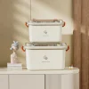 boîte à médicaments de grande capacité, kit médical portable de premiers secours à domicile, boîte à médicaments d'urgence familiale avec étui de stockage de médicaments multicouche
