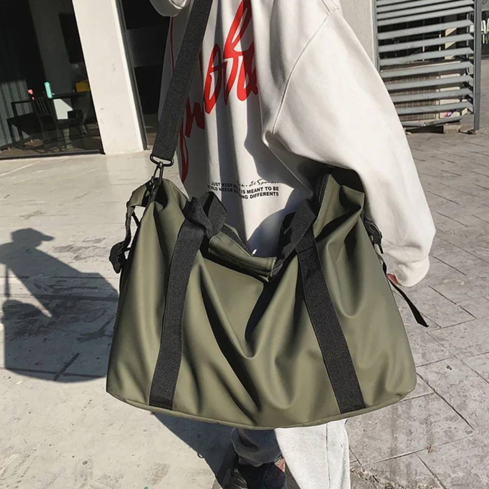 sac de voyage à main, sac de sport et de fitness de grande capacité, sac de rangement léger pour bagages, sac de voyage à bandoulière à une épaule