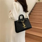 Sac à main en cuir pour femmes haut de gamme, sac à bandoulière de luxe, fourre-tout de styliste élégant pour un Style quotidien élégant