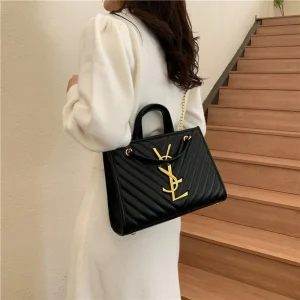 Sac à main en cuir pour femmes haut de gamme, sac à bandoulière de luxe, fourre-tout de styliste élégant pour un Style quotidien élégant