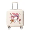 valise à bagages pour enfants, nouveau dessin animé, boîte à chariot multifonctionnelle pour garçons et filles, boîte à mot de passe pour étudiants, étui de voyage