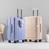 valise extensible de grande capacité, ouverture latérale multifonction, valise d'embarquement, porte gobelet, roues de frein absorbant les chocs