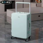 KO-KU valise multifonctionnelle cadre en aluminium large chariot bagages 22-30 pouces valise de grande capacité 20 pouces Carrer mot de passe boîte