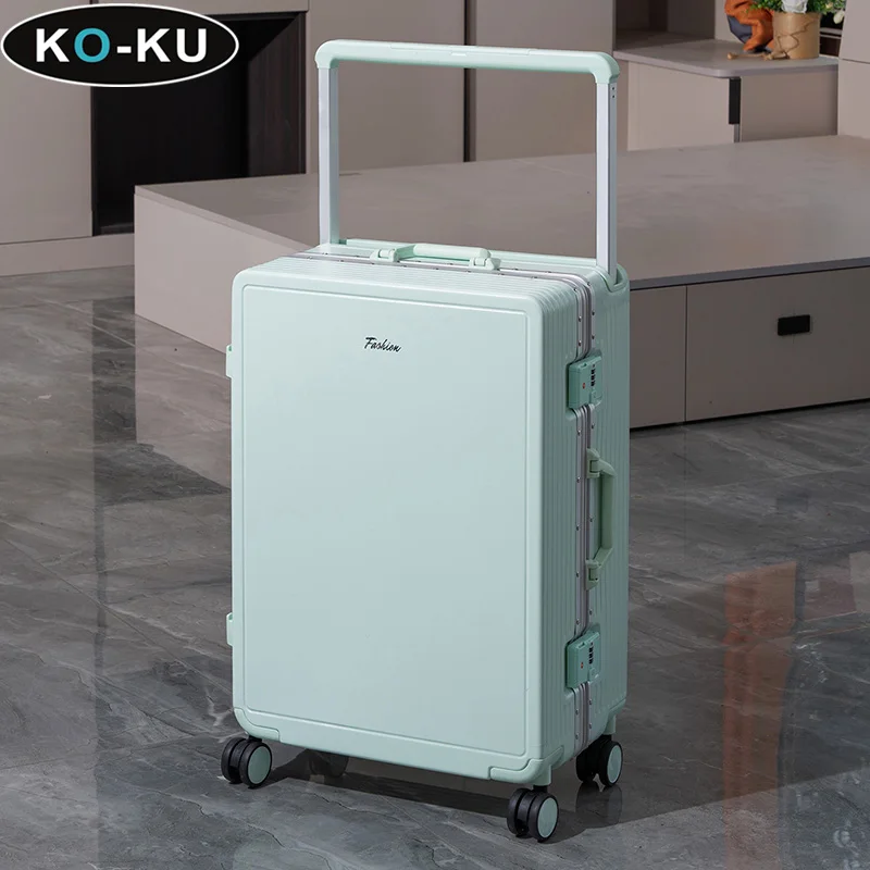 KO-KU valise multifonctionnelle cadre en aluminium large chariot bagages 22-30 pouces valise de grande capacité 20 pouces Carrer mot de passe boîte KO-KU valise multifonctionnelle cadre en aluminium large chariot bagages 22-30 pouces valise de grande capacité 20 pouces Carrer mot de passe boîte