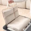 Pochette de rangement de bagages suspendue, sac de voyage pliable de grande capacité, organisateur anti-poussière avec poignée, Cubes d’emballage
