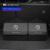 boîte de rangement pour organisateur de coffre de voiture, valise en cuir de grande capacité pour mg 4 5 6 7 cyberster es5 one mg5 scorpio zs hs marvel r mg3
