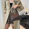 Sac à main à bandoulière élégant en cuir pour femmes, sac de luxe de styliste célèbre, classique Paris Premium détail, sac de banlieue ​