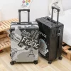 sac de voyage pour bagages, valise à bagages de 20/24 pouces, valise à serrure à combinaison