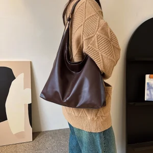 Nouveau sac fourre-tout main connaissement épaule femmes sac rétro Simple grand sac De luxe sac à main De créateur Bolso De Mujer flichка Ж onder
