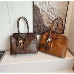 Sacs à main de luxe pour femmes, en cuir de qualité supérieure, décontracté, Simple, Vintage et célèbre, Style quotidien ​