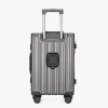 valise trolley de grande capacité pour homme, double couche Épaisse et durable, fermeture Éclair, vpn, nouvelle collection 2024