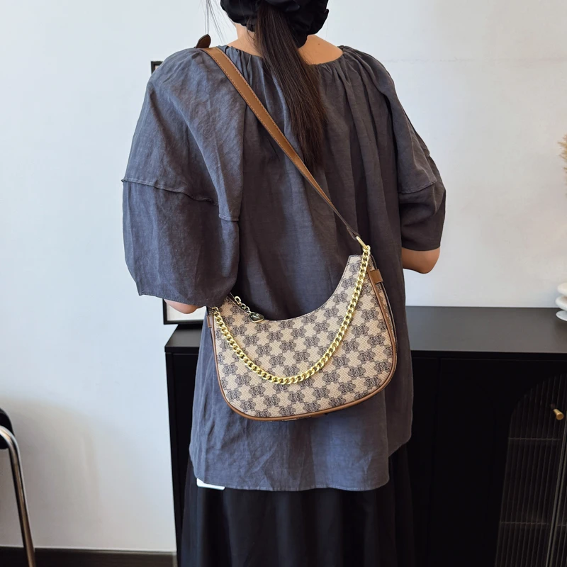 sac à bandoulière en cuir élégant pour femmes, sac messager à bandoulière, sac à main de créateur élégant pour dames