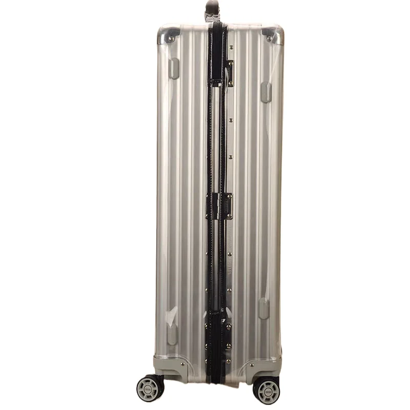juste de bagage pour rimowa classic avec fermeture éclair, étui de protection, transparent, pvc, anti poussière, valise, accessoires personnalisés