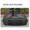 mallette de transport rigide en plastique abs, 9tantool box, Équipement de sécurité, mallette à outils portable, degré porteurs, mallette à outils en mousse