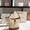 2025 sac seau et sac à bandoulière avec broderie florale et motif de logo et sac à main pour femme en matériau de haute qualité pour un usage quotidien