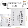 weedi sac à pain réutilisable en tpu avec boucle, lavable, doublure en tpu, sac à pain frais pour les sacs à pain au levain faits maison