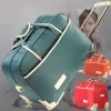 femmes sac de voyage sur roues bagages valise chariot haute qualité bagages valise à roulettes femme décontracté épaississement valise à roulettes