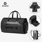 OZUKO multifonction hommes costume stockage sac de voyage grande capacité bagages sac à main mâle étanche voyage sac polochon chaussures poche