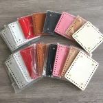 Coussin de sac carré en cuir, pour la fabrication de sacs à main à bandoulière, accessoires de bricolage, fond rectangulaire pour sac à tricoter