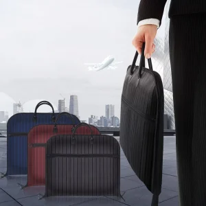 JXSLTC sac d&rsquo;affaires hommes costume d&rsquo;affaires D&rsquo;eau costume sac en Nylon sac de rangement de costume de voyage adapté au sac suspendu de costume