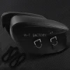 2x sacoche de moto en cuir bagages sacs de selle sac latéral extérieur pour harley sportster xl 883 xl 1200 touring dyna softail fl