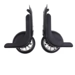 Couple de roulettes de réparation de bagages, remplacement pour valise, sacs de voyage, accessoires de roue de bagage